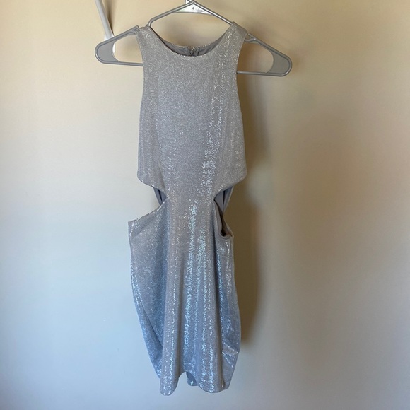 Express Dresses & Skirts - 🔴Gray sparkly dress
